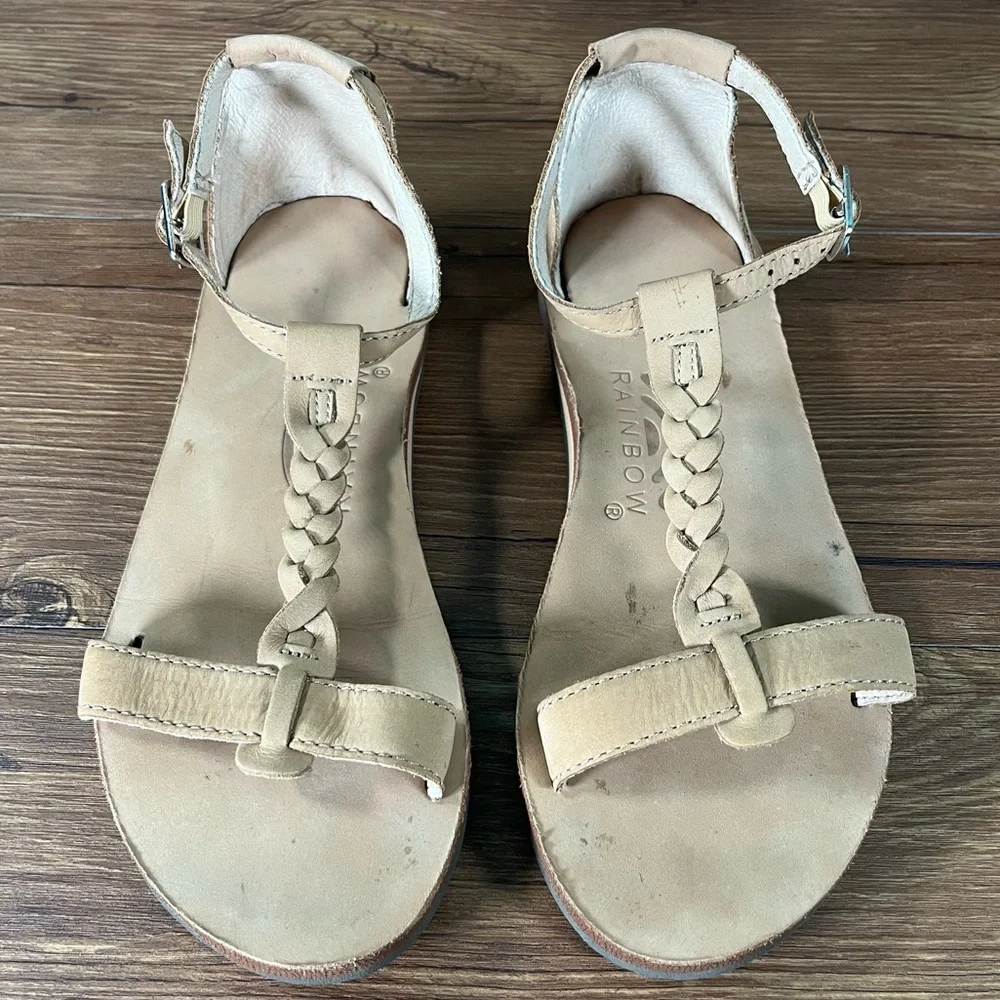 RAINBOW “Calafia Braid” Sandals Women’s Size‎ 6 Shoes